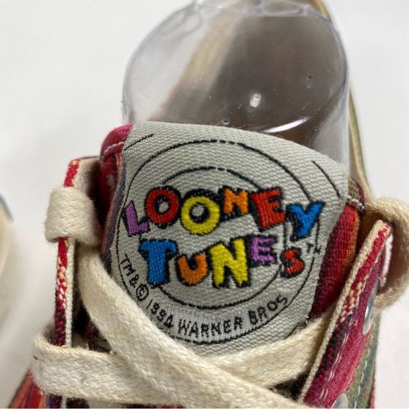 KEDS LOONEY TUNES RARE Vintage Speedy's Diner Canvas Shoes Women’s 11 - Men 9.5 - Picture 9 of 13